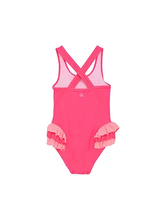 COLOR KIDS | Costume da bagno da bambina con applicazione | pink